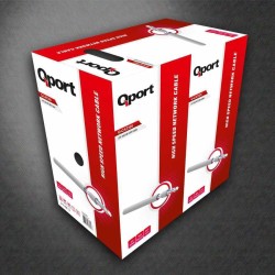 QPORT CAT6 305 MT UTP CAT6...